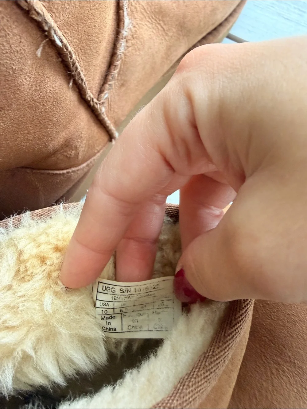 UGG cozy shearling